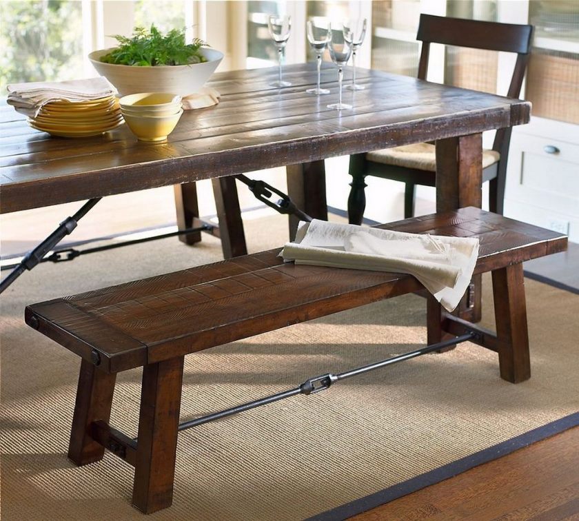 meilleure table à manger en bois rustique