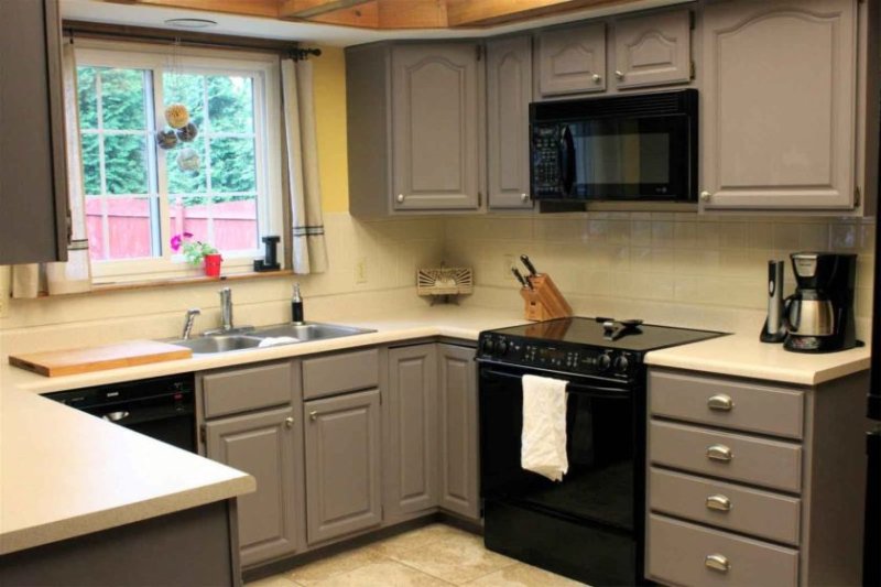Intérieur d'une petite cuisine