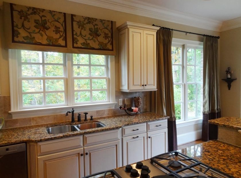 cuisine-fenêtre-rideaux-designs