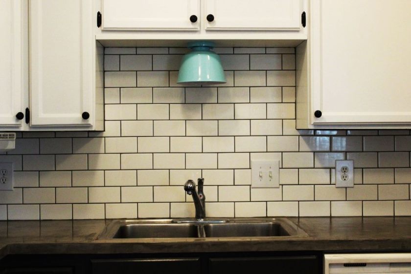 dosseret de cuisine-carrelage-métro-moderne