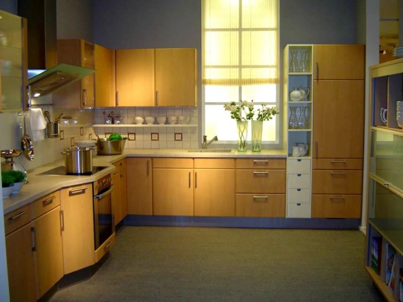 Intérieur d'une petite cuisine