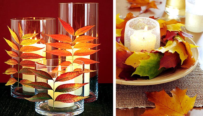 feuilles-d'automne-décoration-intérieure-étonnantes-décorations-intérieur-bricolage-bricolage-2