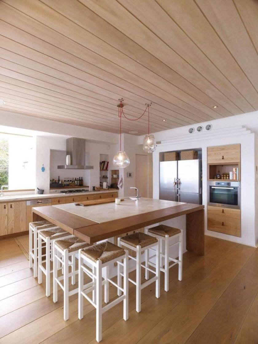 awesome-the-kitchen-private-home_pendnt-lamp_wooden-chair-then-wooden-plafond_table-bar_wooden-floor_glass-window-idea-jpg