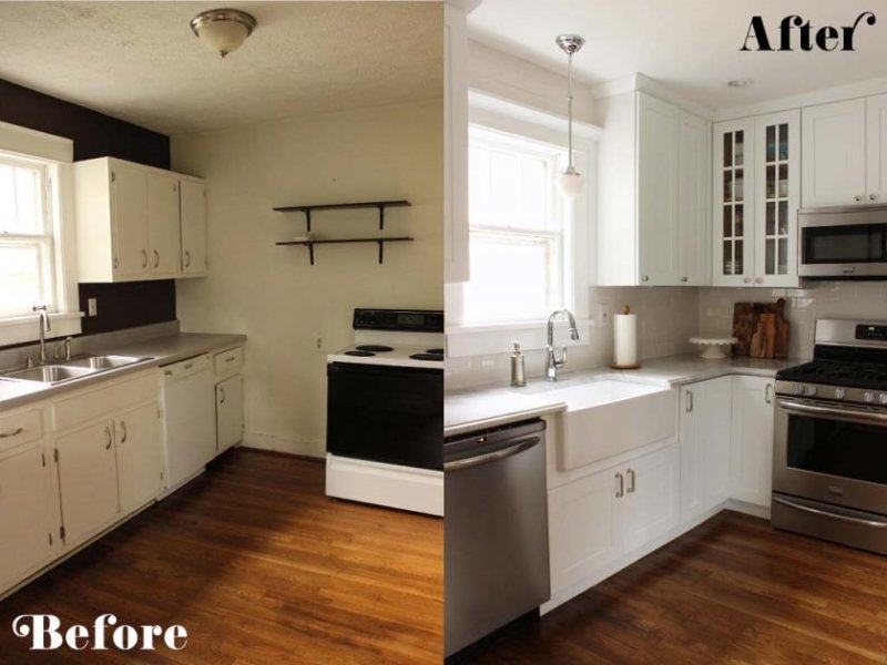 avant-après-petite-cuisine-remodelage-idées-sur-un-budget-1
