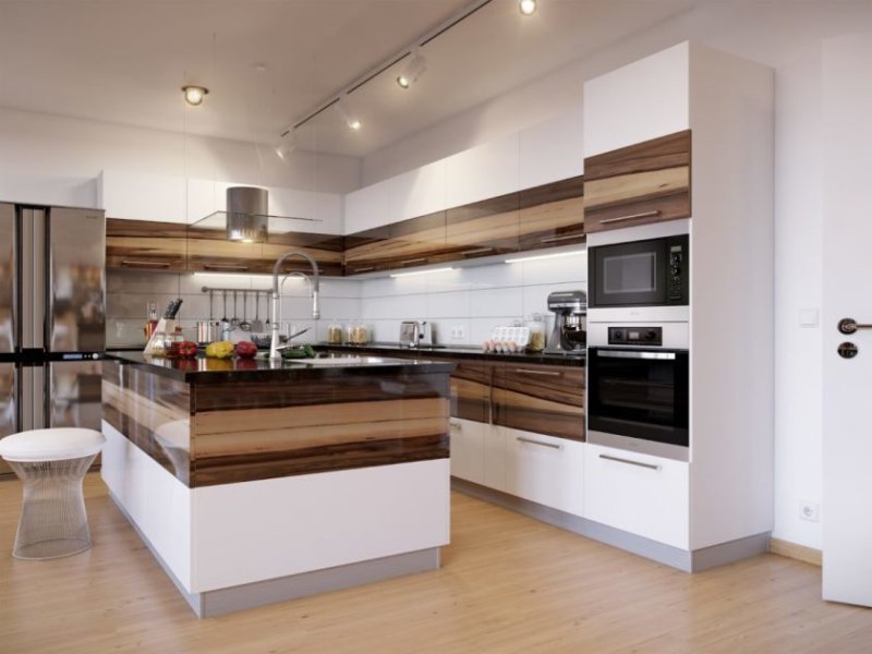 design-chic-armoires-de-cuisine-idées-de-plan-avec-blanc-brun-brillant-couleurs-armoires-de-cuisine-et-kichen-islanda-al