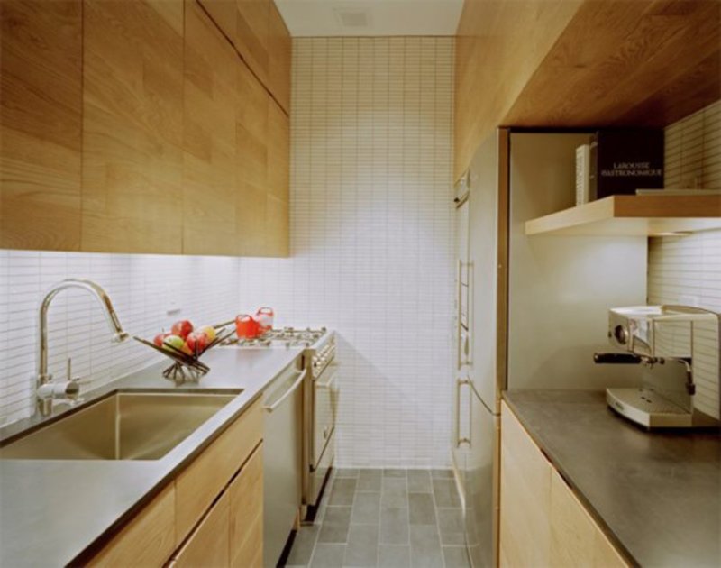 Intérieur d'une petite cuisine
