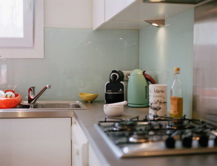Intérieur d'une petite cuisine