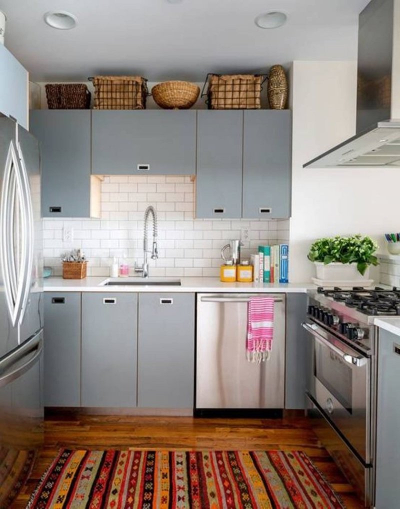 Intérieur d'une petite cuisine