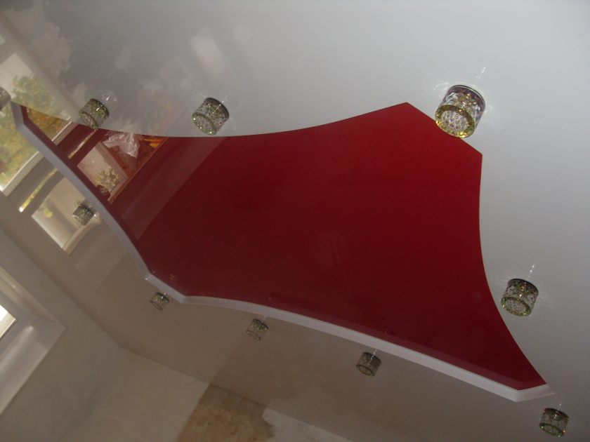 Le plafond de la cuisine