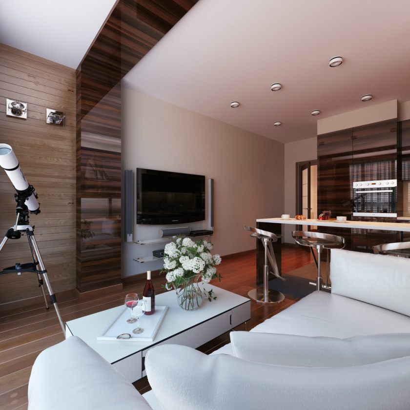 design d'appartement lisse