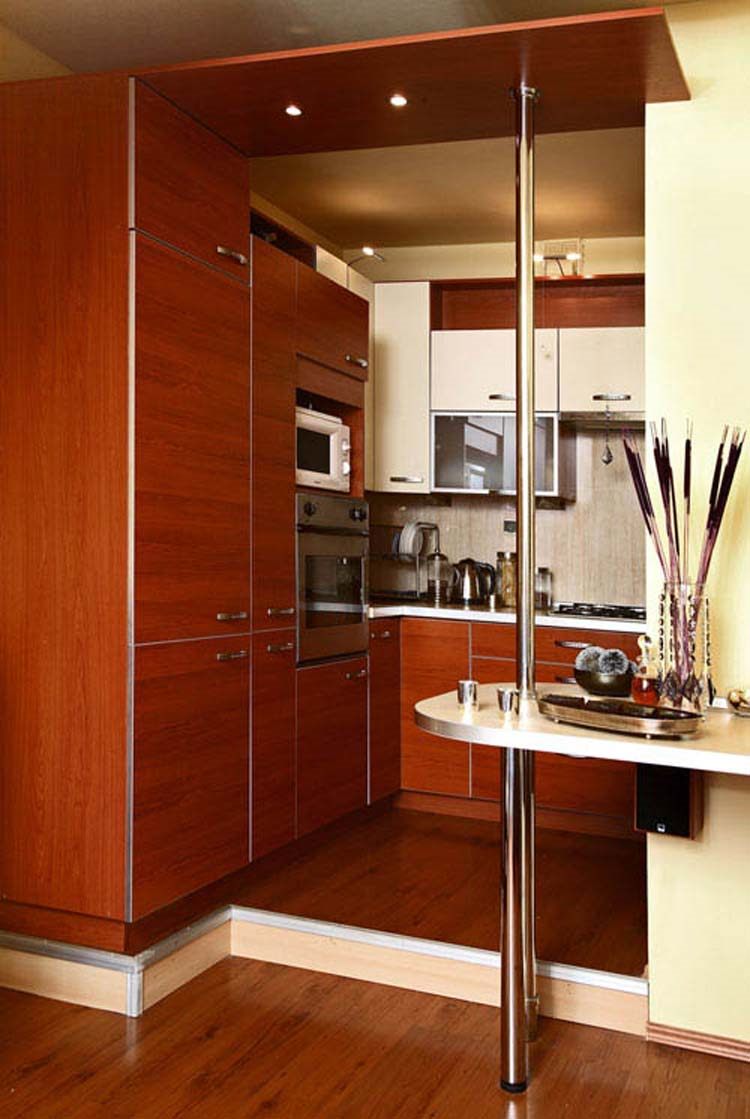 Intérieur d'une petite cuisine