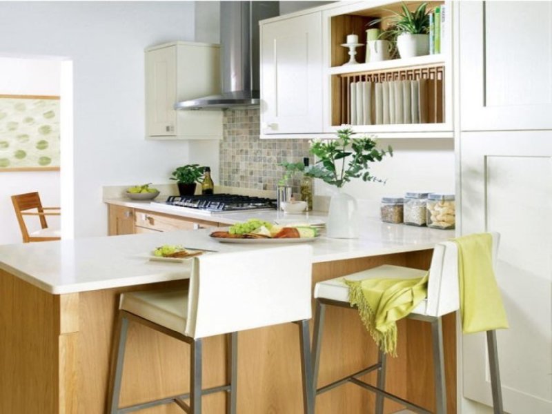 Intérieur d'une petite cuisine