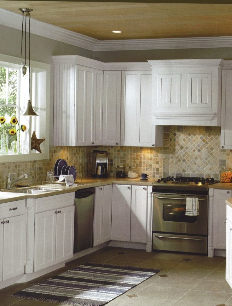 Intérieur d'une petite cuisine