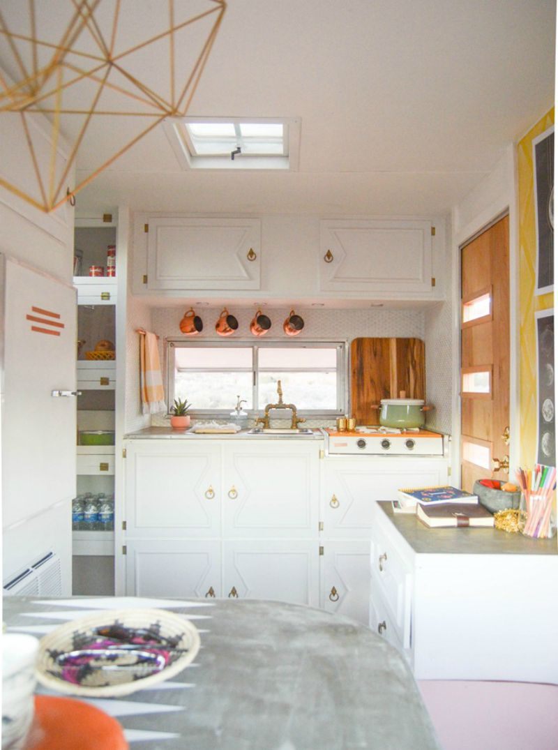 Intérieur d'une petite cuisine