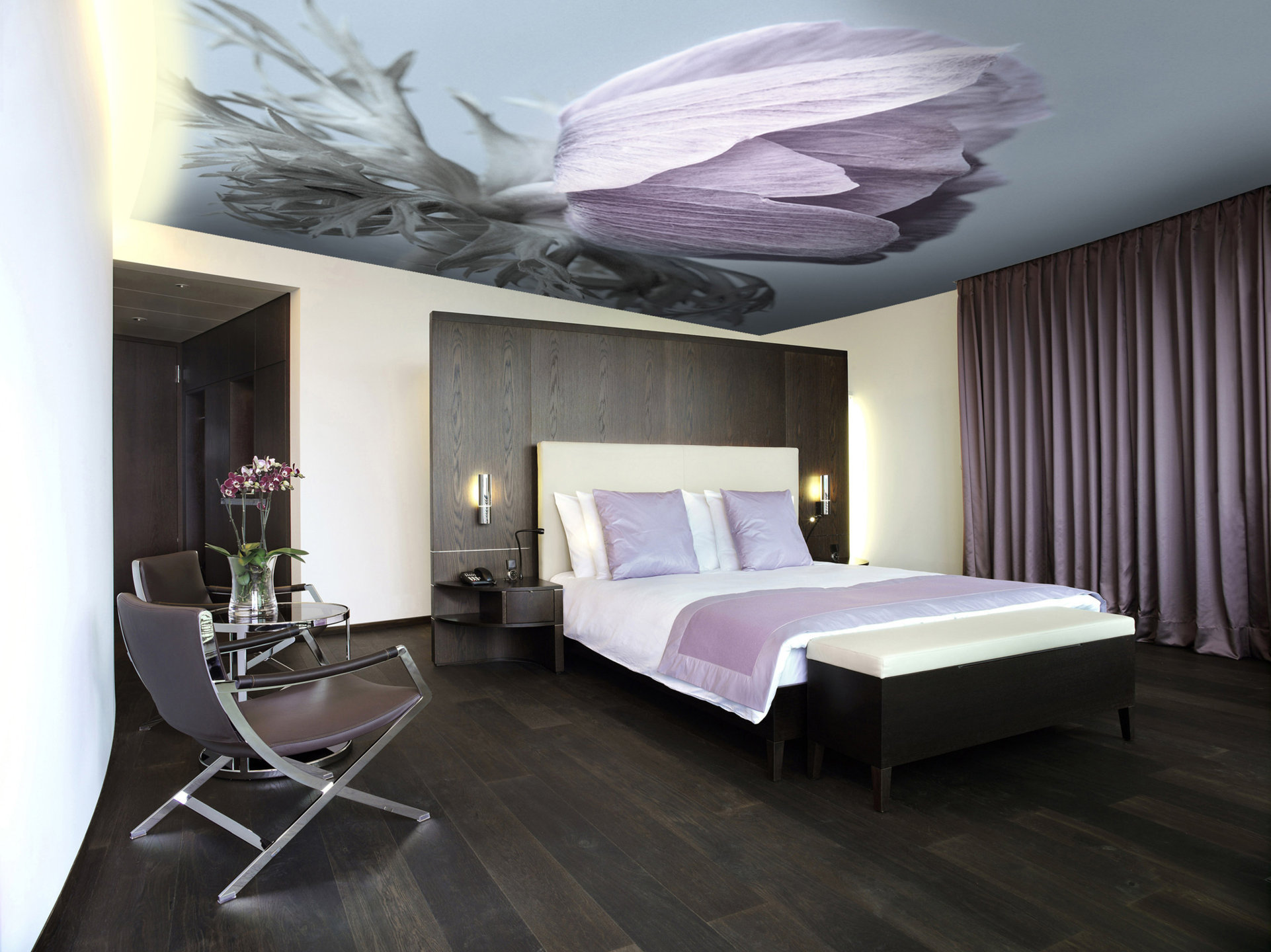 Stretch_ plafond_dans_ chambre_2017