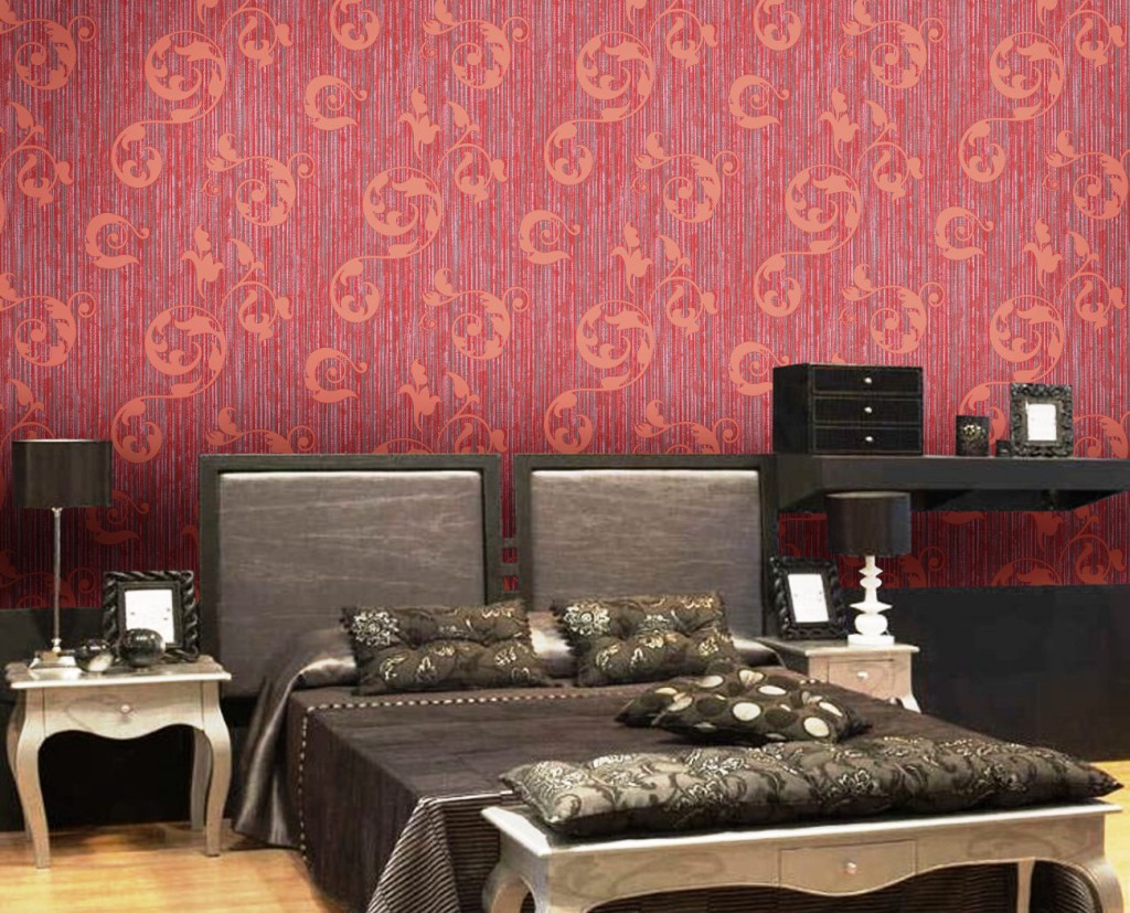 Papier peint dans la chambre