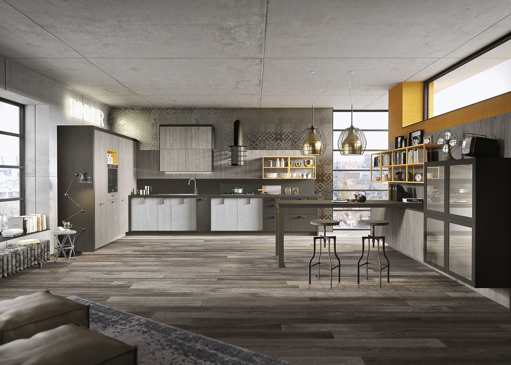 18-cuisine-design-lofts-3-idées-urbaines-snaidero