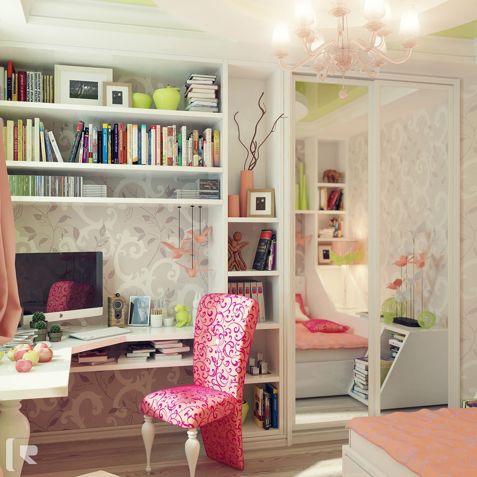 1b-sur-mesure-blanc-coin-bureau-rose-chaise