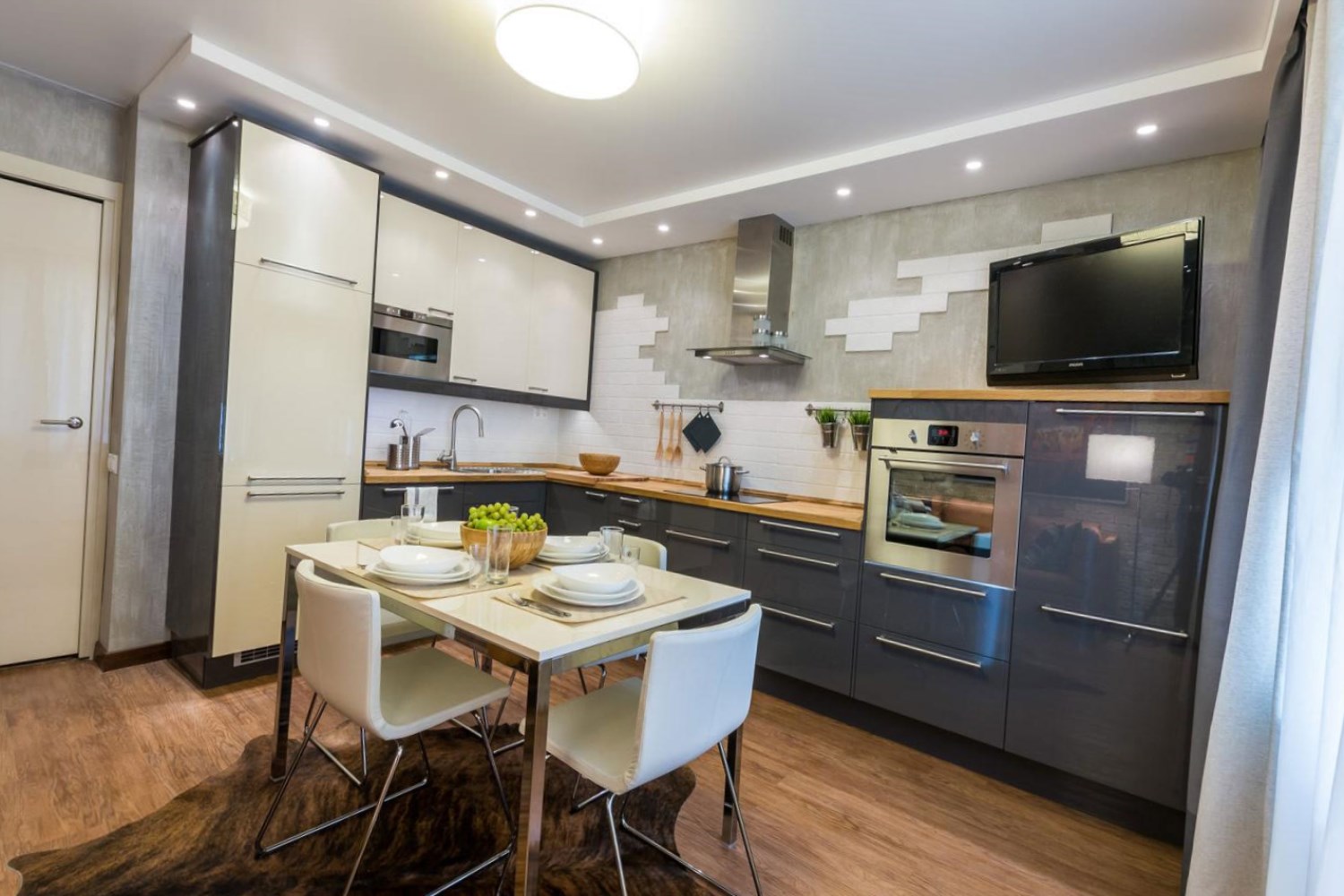 intérieur de l'appartement, design d'intérieur.