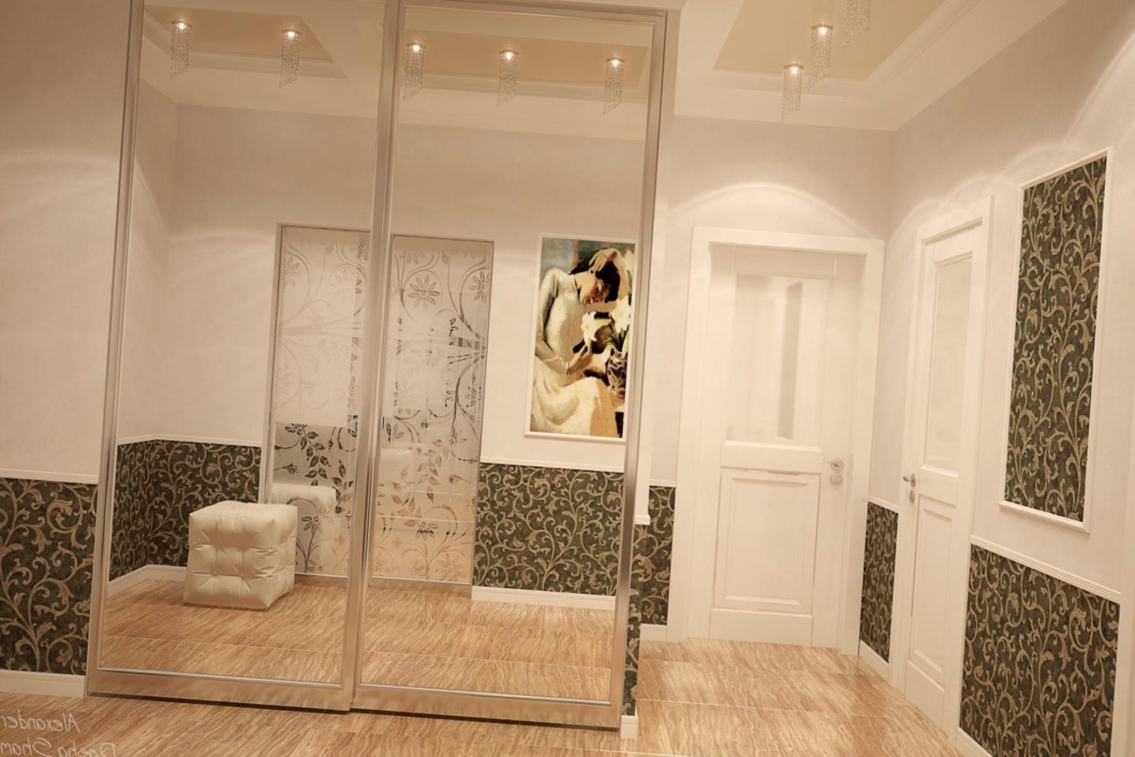 intérieur de l'appartement, design d'intérieur.