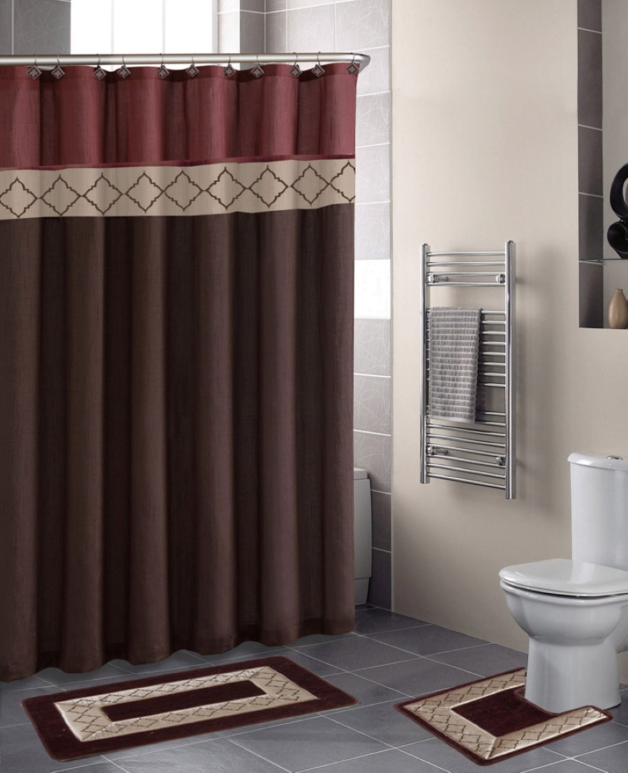 rideaux-de-salle-de-bain-tapis-captivants-plis-avec-un-rideau-de-salle-de-bain-moderne-avec-de-couleur-marron-et-un-grand-mur-niche-photo-4-sur-un-joli-rideau de salle de bain on-bathro