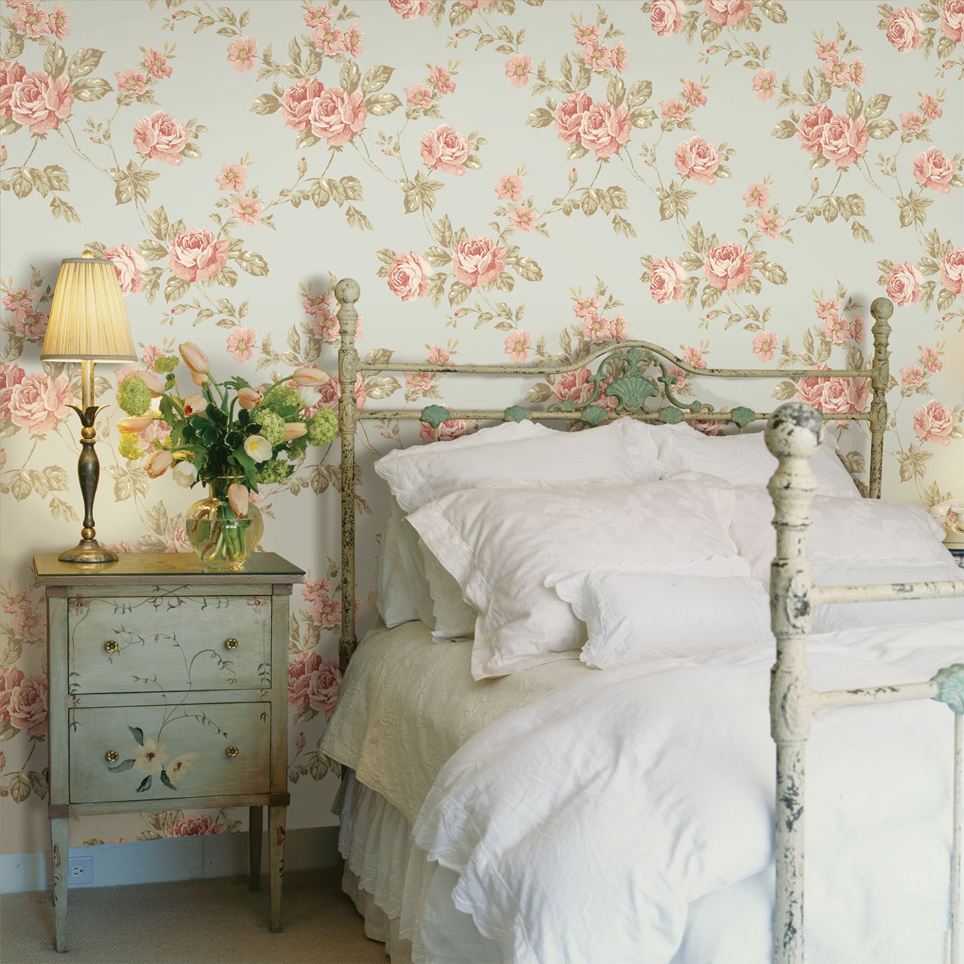Papier peint dans la chambre