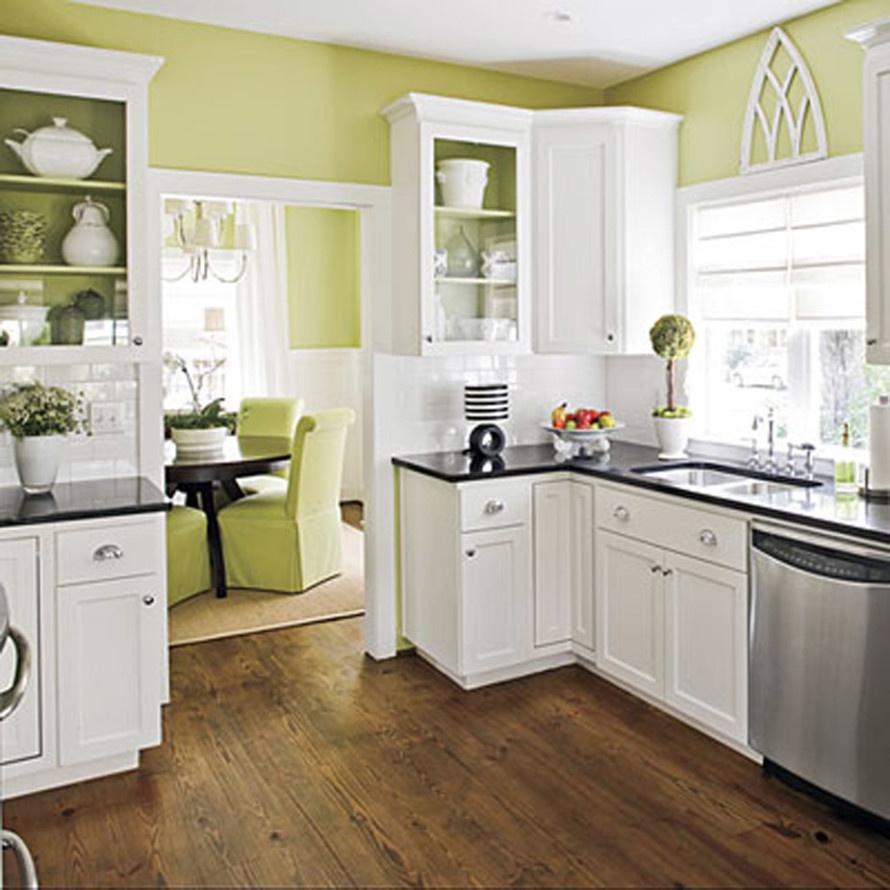 armoires-de-cuisine-blanches-design-et-décoration-pour-petites-idées-de-cuisine