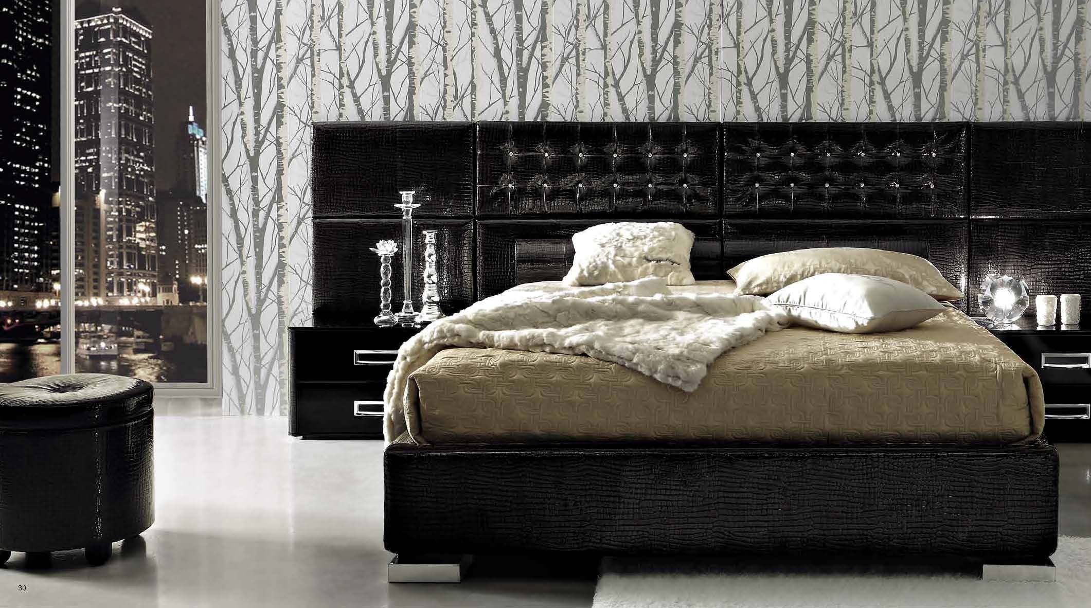meubles-de-chambre-modernes-chambres-lit-de-lune-noir
