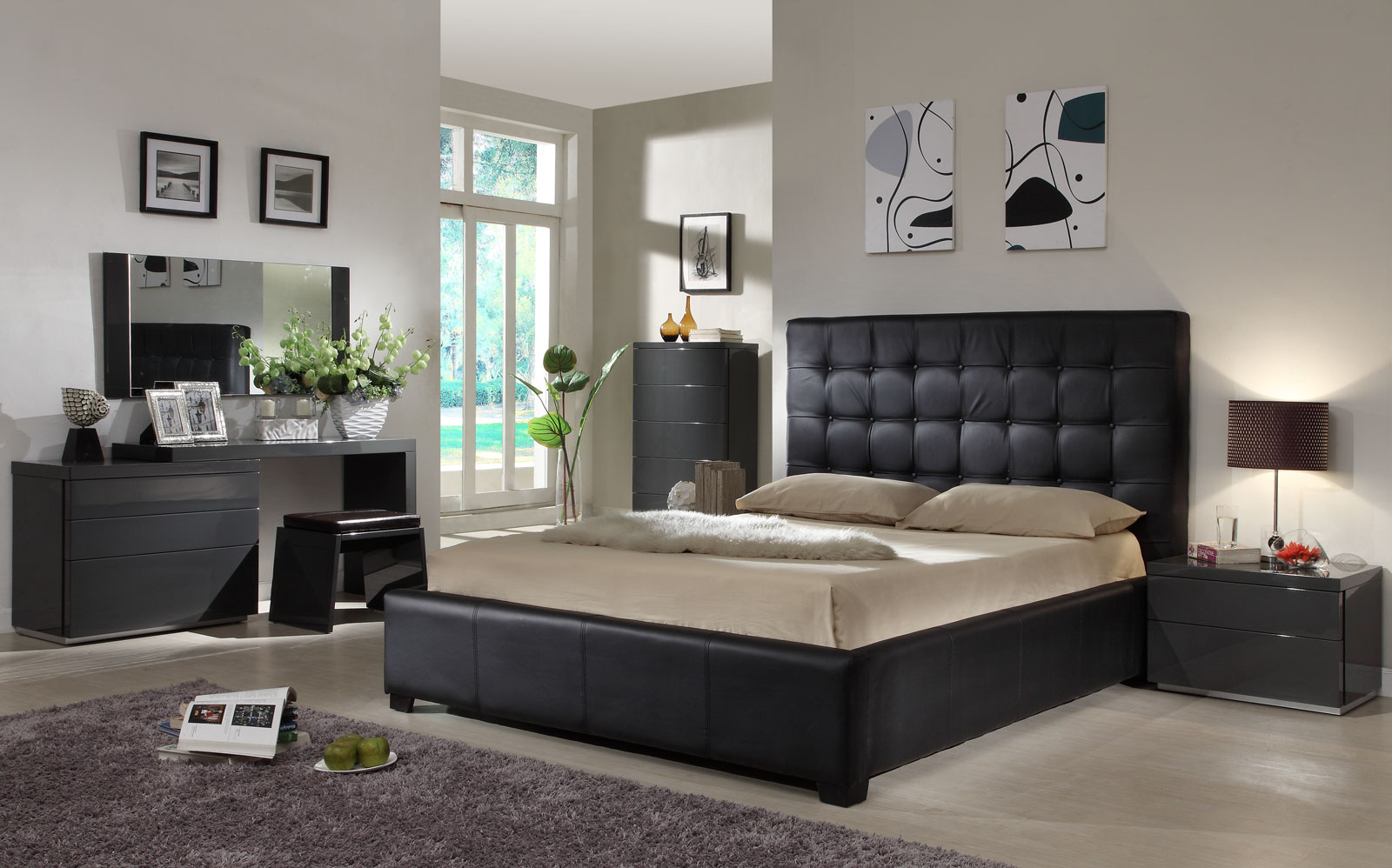 chambre-idées-noir-cuir-lit56