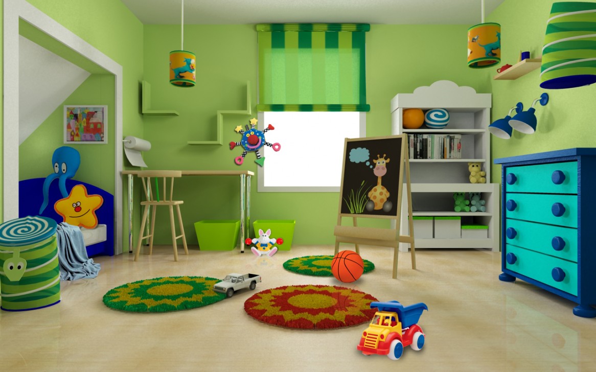 chambre-enfants-chambre-meubles-mignon-vert-bleu-design-d'intérieur-pour-chambre-d'enfants-par-alexandra-constantin-coloré-et-gai-chambre-d'enfants-design-par-ikea-1166x728