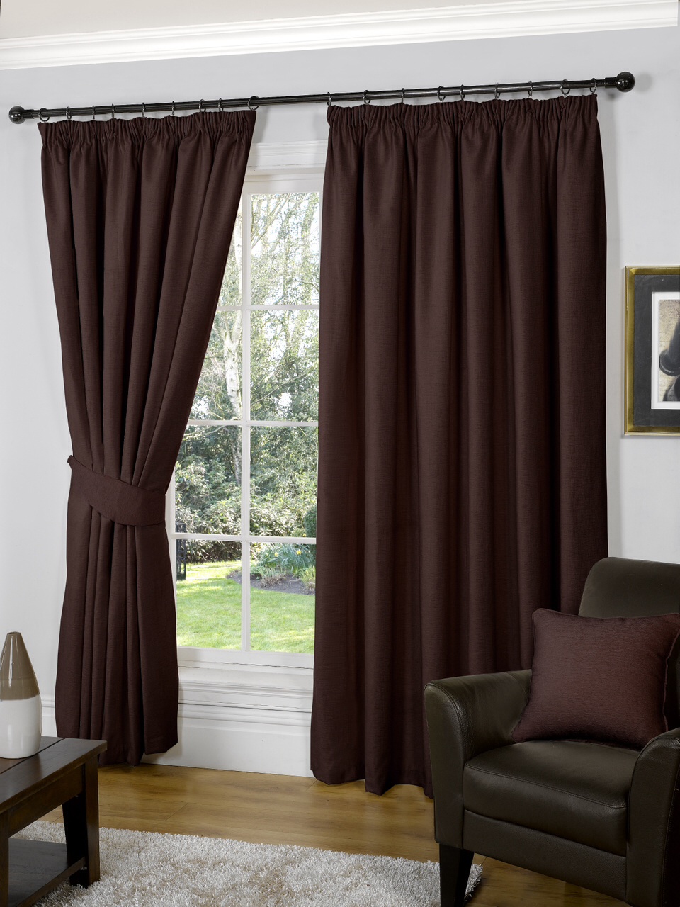 brun-couleur-uni-styliste-design-lourd-rideaux-chenille-entièrement doublé-5138-p