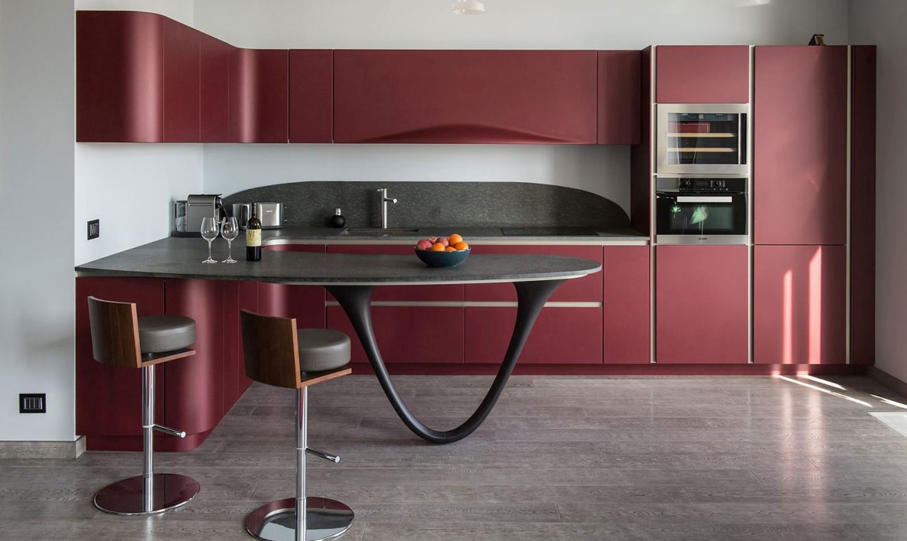 Cuisine rouge
