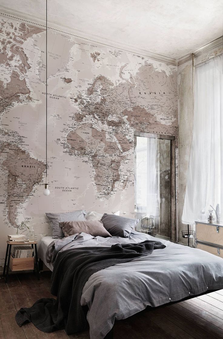 Papier peint dans la chambre
