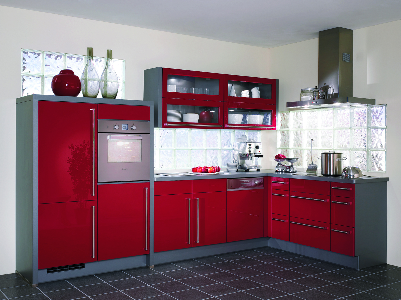 design-d'intérieur-cuisine-rouge-peint-rouge-cuisine-idées-rouge-cuisine-idées-cuisine-image-rouge-cuisine-idées