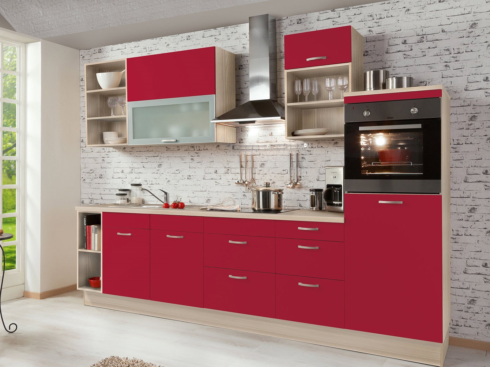 Cuisine rouge