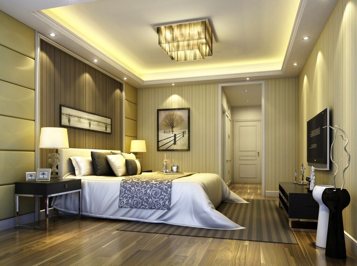 Design de chambre contemporain