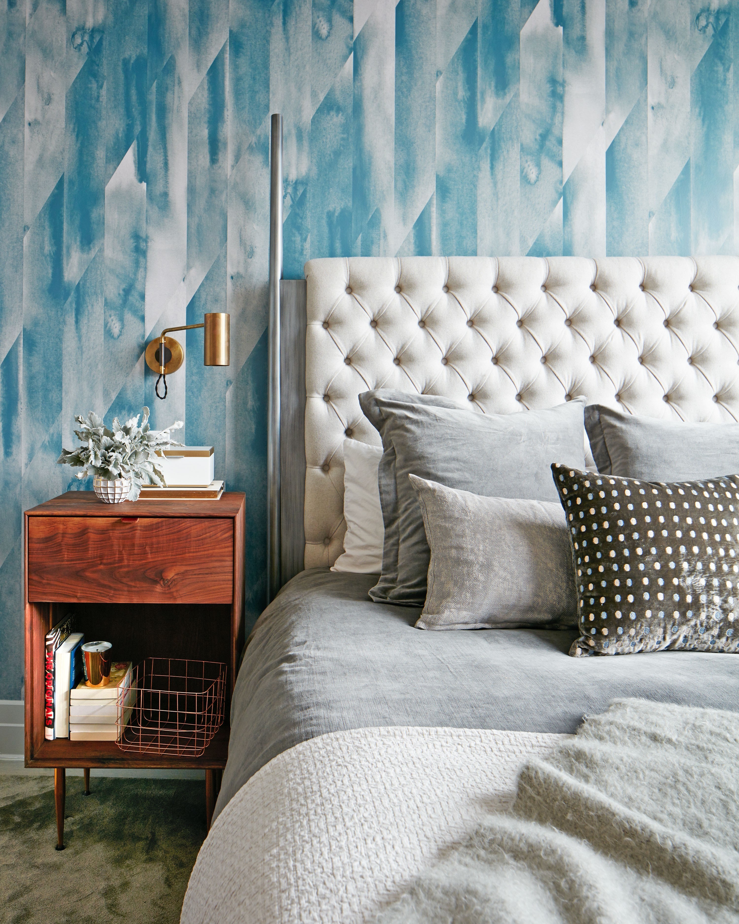 Papier peint dans la chambre