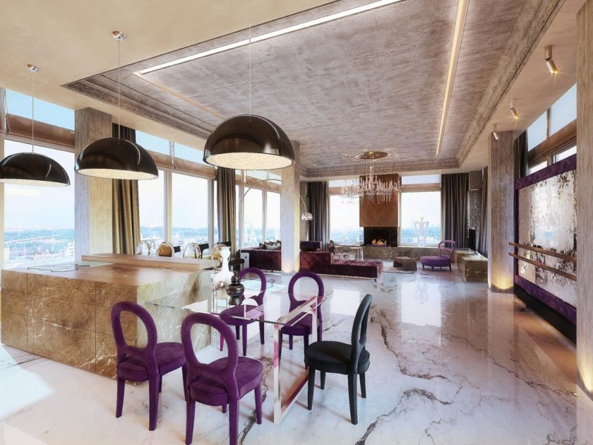 Conception de Penthouse Conception de Penthouse
