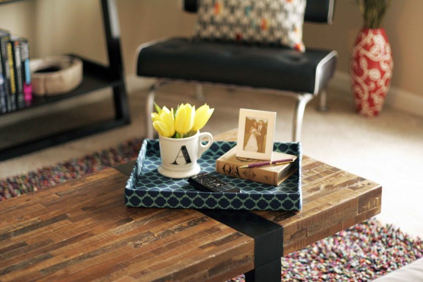 Table basse à l'intérieur Table basse à l'intérieur