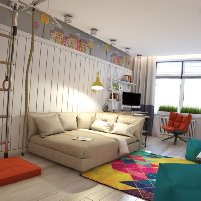 intérieur de l'appartement, design d'intérieur.