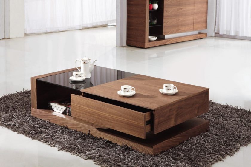 Table basse à l'intérieur