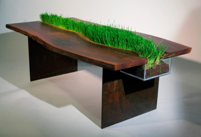 Table basse à l'intérieur