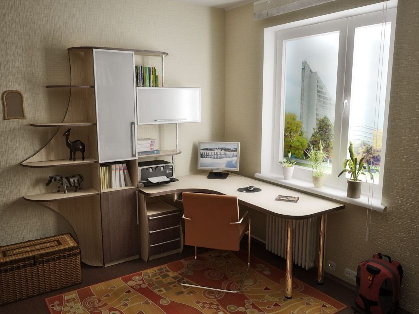 Bureau d'ordinateur d'angle Bureau d'ordinateur d'angle