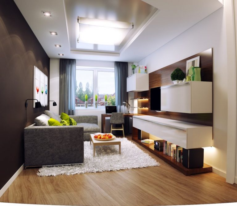 meubles d'armoire dans le salon tendances de la mode