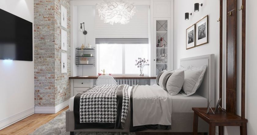 Chambre de style scandinave