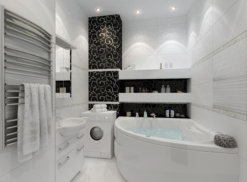 petites idées d'éclairage de salle de bain