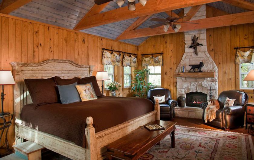 Chambre rustique