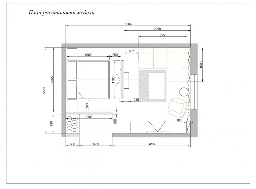 Plan de chambre