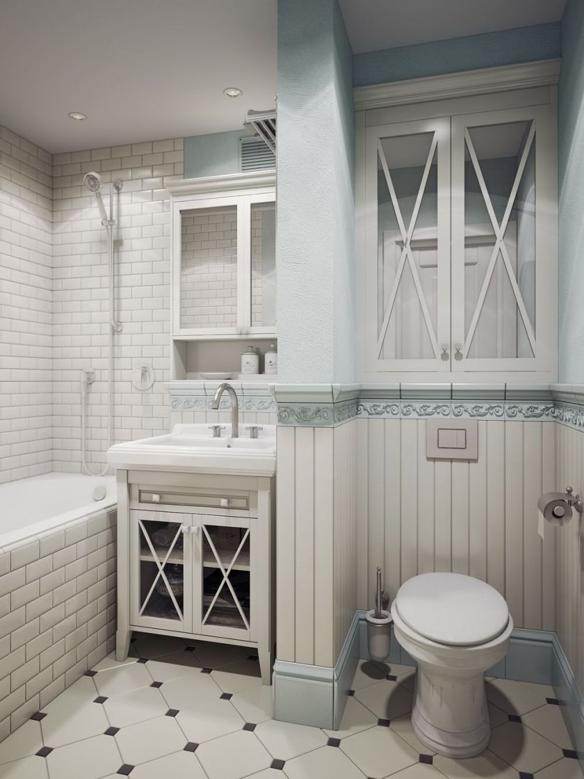 salle de bain combinée