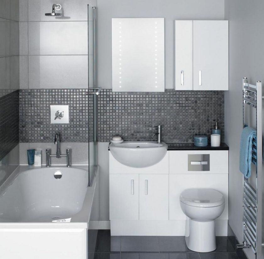 Intérieur de salle de bain élégant
